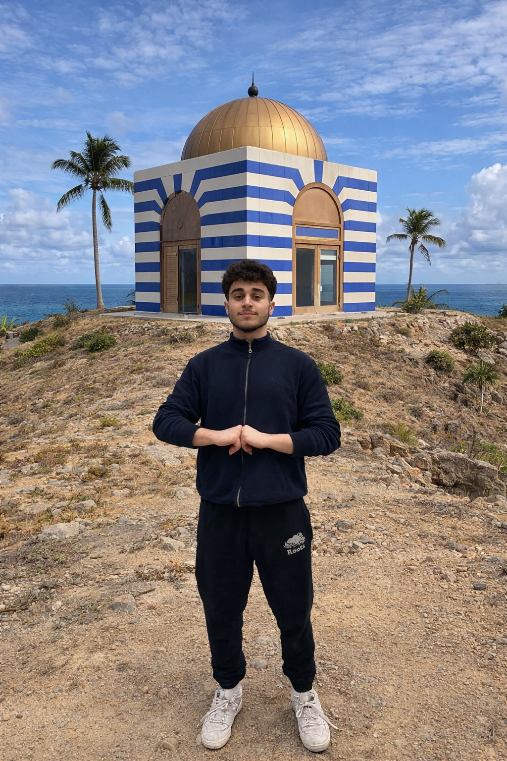 Exhibit C - Subject at island compound